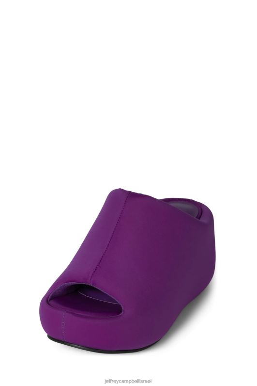 il Jeffrey Campbell סַיֶרֶת סנדל פלטפורמה נשים ניאופרן סגול NN6N67