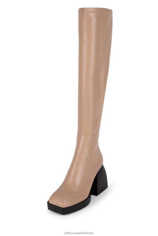 il Jeffrey Campbell דאופין מגפיים מברך עד ירך נשים בז' NN6N6808