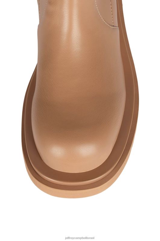 il Jeffrey Campbell טנק-בסדר מגפיים מברך עד ירך נשים טבעי טבעי NN6N6812