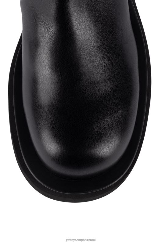 il Jeffrey Campbell טנק-בסדר מגפיים מברך עד ירך נשים שָׁחוֹר NN6N6814