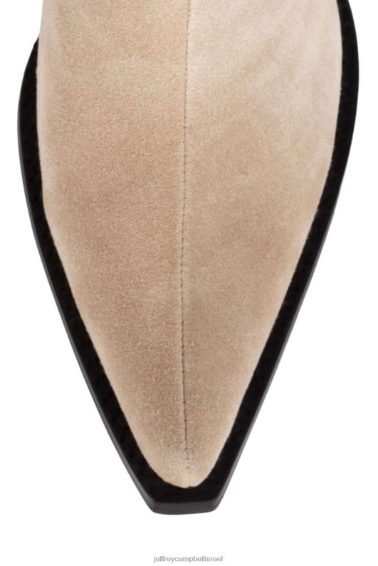 il Jeffrey Campbell בקר מגפיים מברך עד ירך נשים זמש בז' NN6N6824