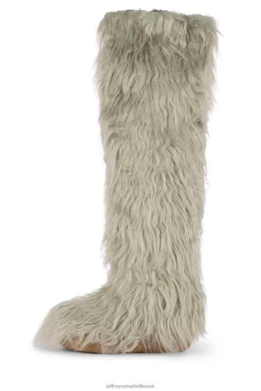 il Jeffrey Campbell פלאפי-בסדר מגפיים מברך עד ירך נשים מנטה NN6N6837