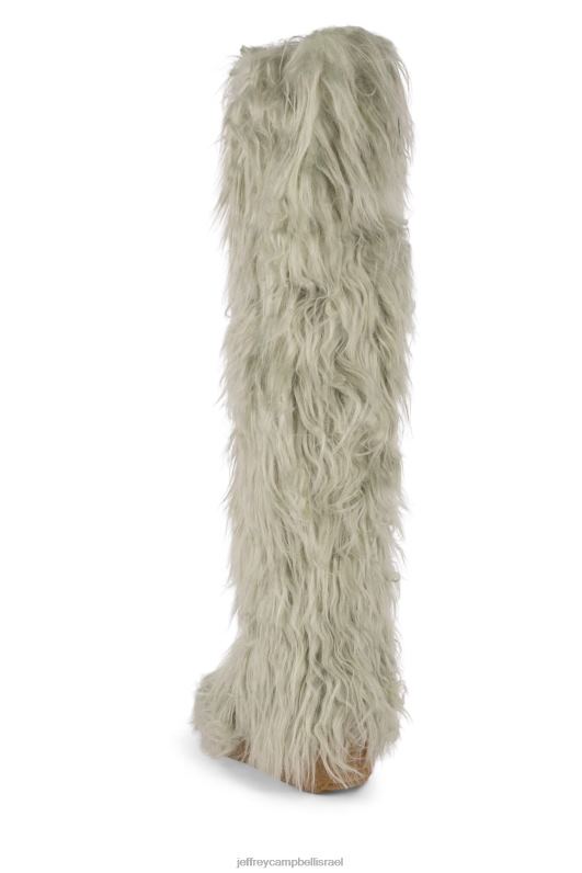 il Jeffrey Campbell פלאפי-בסדר מגפיים מברך עד ירך נשים מנטה NN6N6837