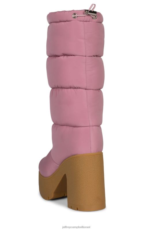 il Jeffrey Campbell ספק שלג מגפיים מברך עד ירך נשים דבש ורדים מאובק NN6N6860