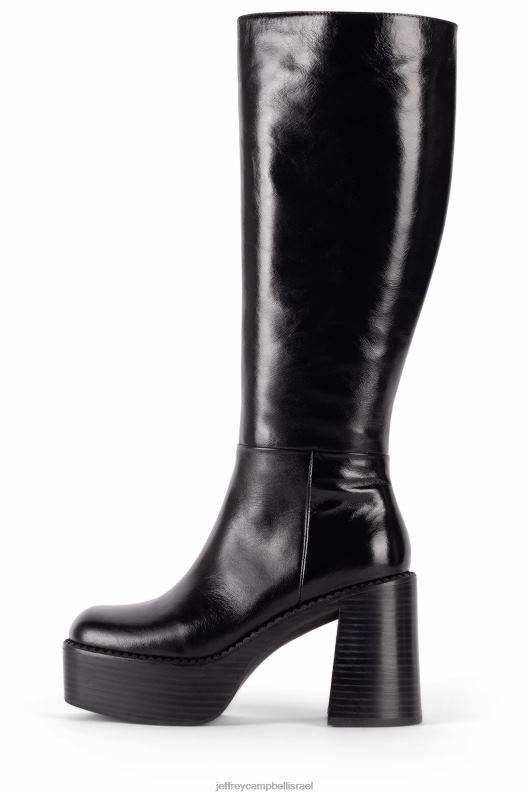 il Jeffrey Campbell הלהקה מגפיים מברך עד ירך נשים שָׁחוֹר NN6N6874