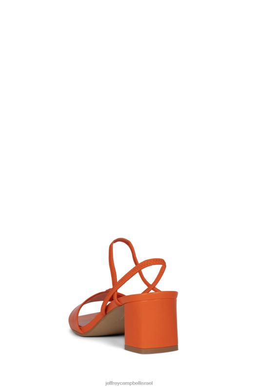 il Jeffrey Campbell לְהִסְתָגֵל סנדל עם עקבים נשים תפוז NN6N688