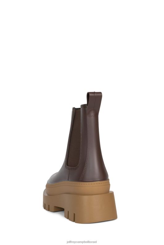 il Jeffrey Campbell גֶשֶׁם זַעַף מגפי קרסול נשים דבש חום NN6N6890