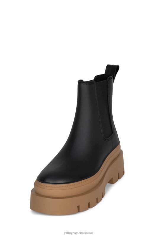il Jeffrey Campbell גֶשֶׁם זַעַף מגפי קרסול נשים דבש שחור NN6N6891