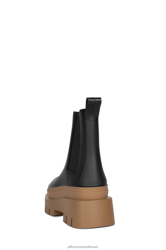 il Jeffrey Campbell גֶשֶׁם זַעַף מגפי קרסול נשים דבש שחור NN6N6891