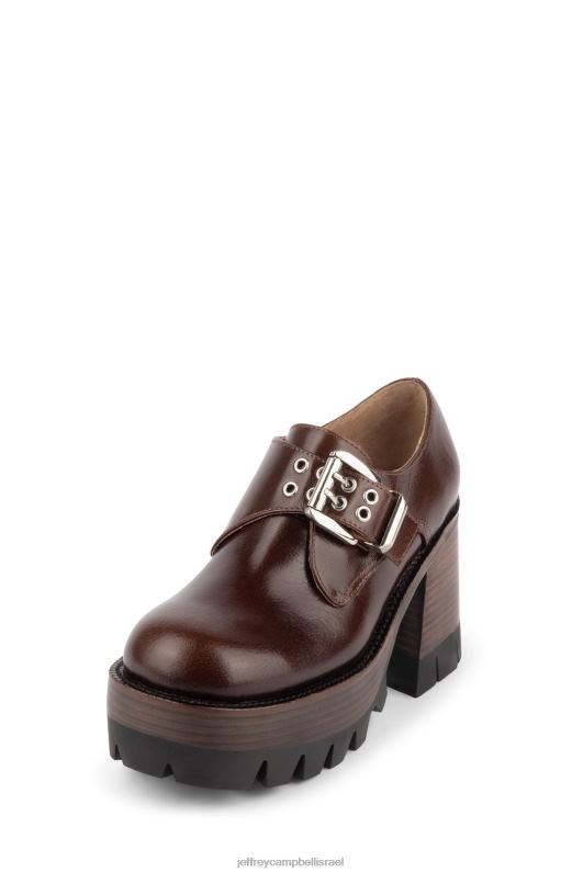 il Jeffrey Campbell לְהִכָּשֵׁל אתחול פלטפורמה נשים חום NN6N6902