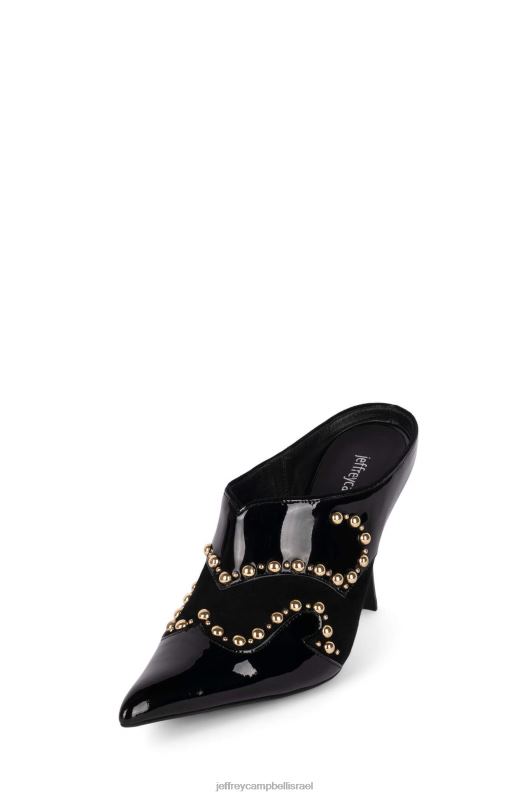 il Jeffrey Campbell לרכוב עליהם מגפיים מערביות נשים שילוב שחור NN6N6906