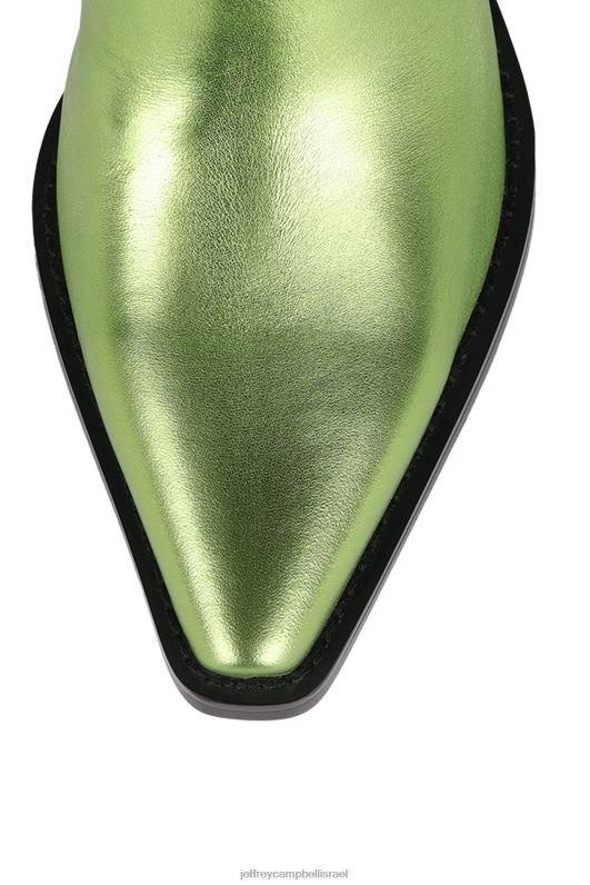 il Jeffrey Campbell דג'ט מגפיים מערביות נשים ירוק מתכתי NN6N6907