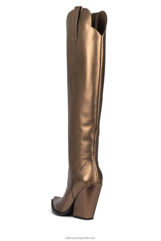 il Jeffrey Campbell אמיגה מגפיים מערביות נשים בְּרוֹנזָה NN6N6914