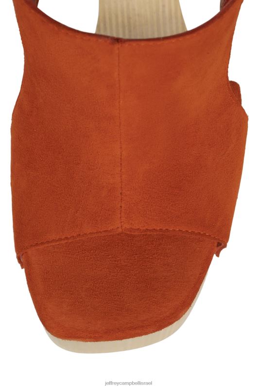 il Jeffrey Campbell שְׁמֵימִי סנדל פלטפורמה נשים זמש כתום NN6N6924