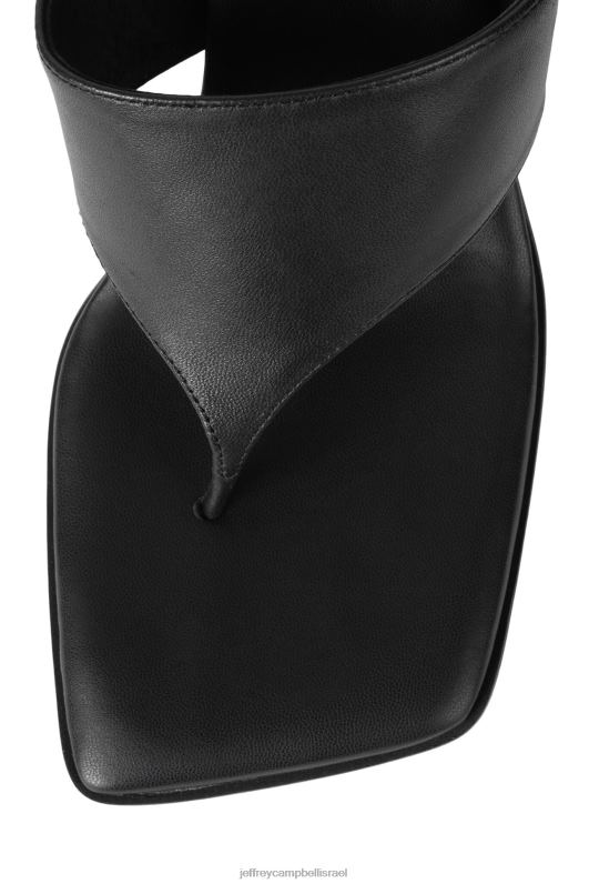 il Jeffrey Campbell התחממות סנדל עם עקבים נשים שָׁחוֹר NN6N692