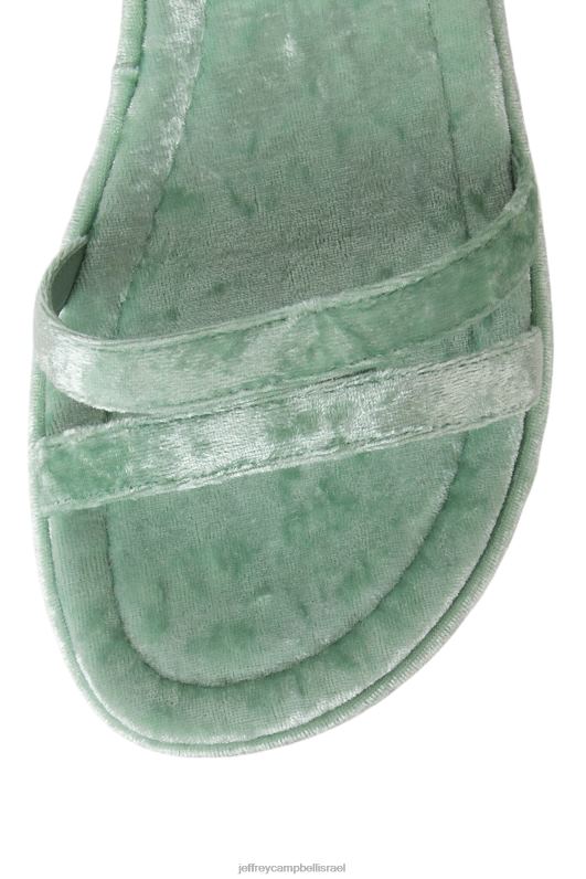 il Jeffrey Campbell לְהַפְעִיל סנדל פלטפורמה נשים מנטה כתוש קטיפה NN6N6934