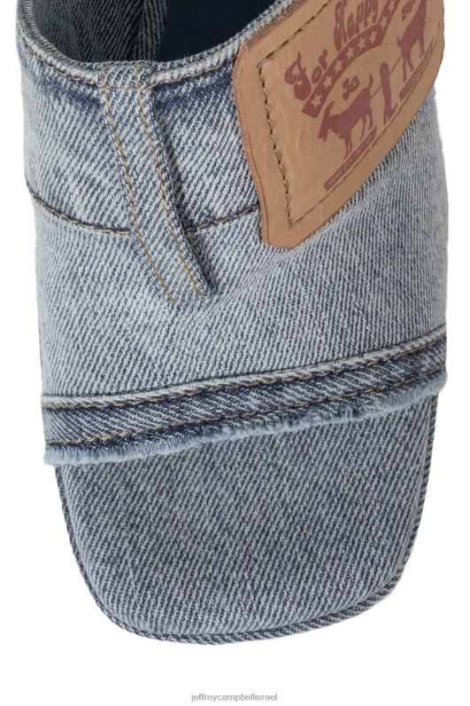 il Jeffrey Campbell כיס אחורי סנדל פלטפורמה נשים שיזוף ג'ינס תכלת NN6N6935