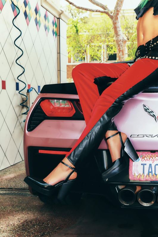 il Jeffrey Campbell הפרעה פרד עם עקב נשים שֶׁנהָב NN6N693