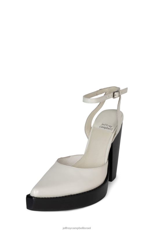 il Jeffrey Campbell הפרעה פרד עם עקב נשים שֶׁנהָב NN6N693