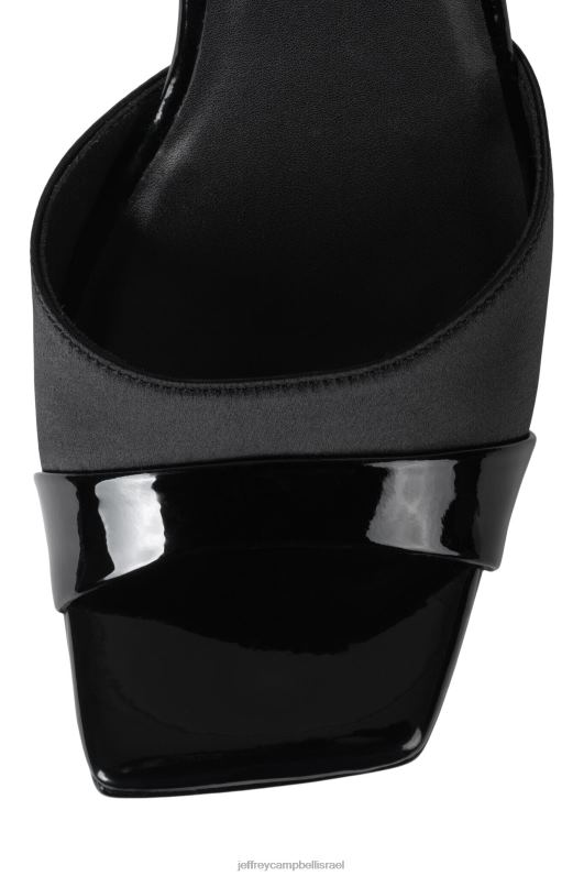 il Jeffrey Campbell מעלה סנדל פלטפורמה נשים שחור פטנט שחור NN6N6941