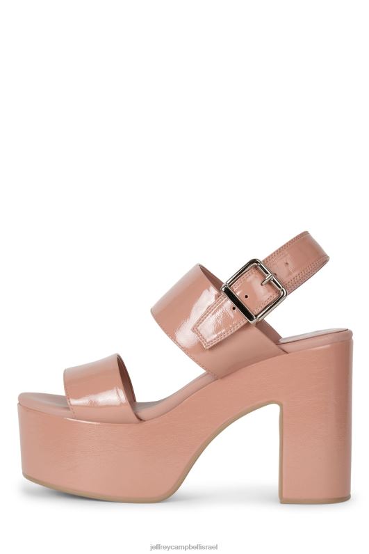 il Jeffrey Campbell מְצוּבּרָח סנדל פלטפורמה נשים פטנט סומק לקמט NN6N6947