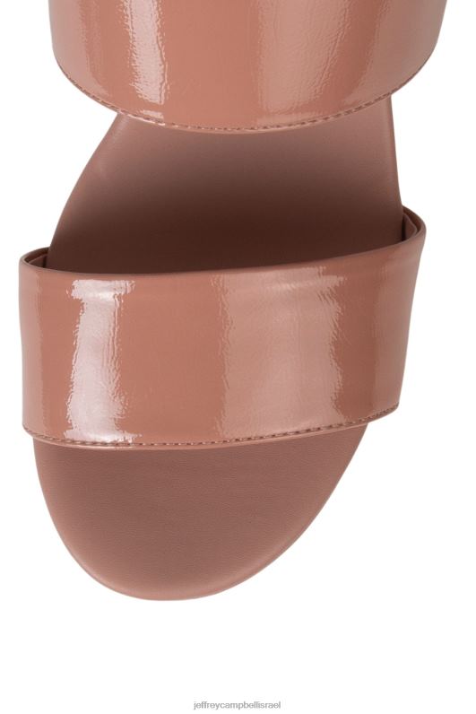 il Jeffrey Campbell מְצוּבּרָח סנדל פלטפורמה נשים פטנט סומק לקמט NN6N6947