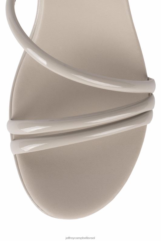 il Jeffrey Campbell ממבה סנדל פלטפורמה נשים פטנט אפור NN6N6949