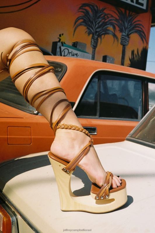 il Jeffrey Campbell מבוכים סנדל פלטפורמה נשים מולטי זהב בהיר NN6N6955