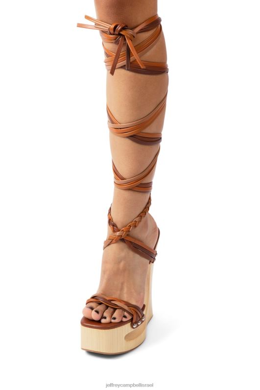 il Jeffrey Campbell מבוכים סנדל פלטפורמה נשים מולטי חום NN6N6956