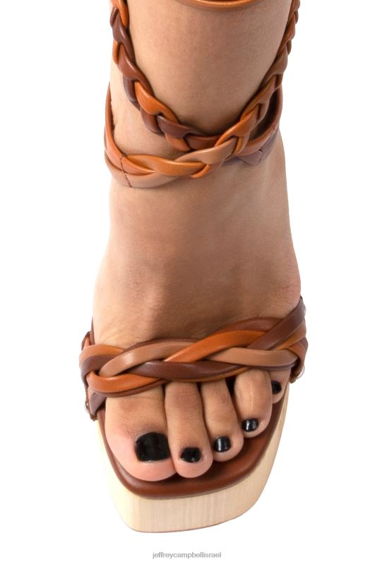 il Jeffrey Campbell מבוכים סנדל פלטפורמה נשים מולטי חום NN6N6956