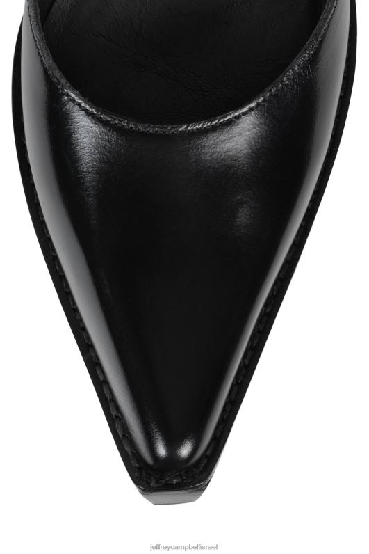 il Jeffrey Campbell הפרעה פרד עם עקב נשים שָׁחוֹר NN6N695