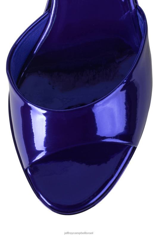 il Jeffrey Campbell לחלום על סנדל פלטפורמה נשים פטנט כחול NN6N6966