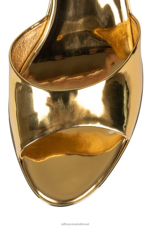 il Jeffrey Campbell לחלום על סנדל פלטפורמה נשים פטנט זהב NN6N6968