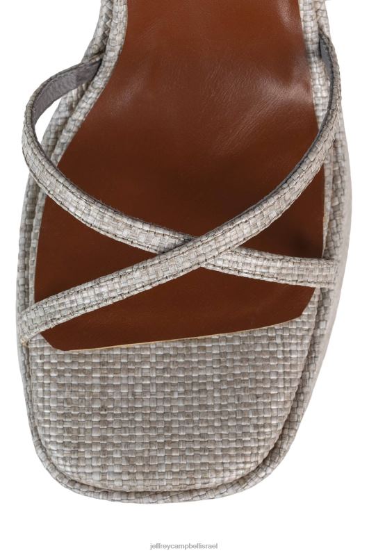 il Jeffrey Campbell אוליאנה סנדל פלטפורמה נשים ארוגים בצבע בז' NN6N6994