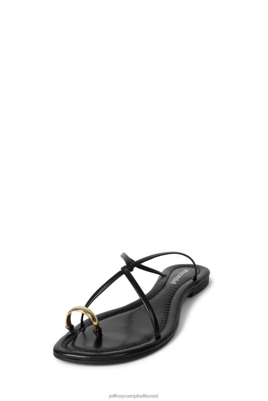 il Jeffrey Campbell פסיפיקו סנדלים נשים זהב שחור NN6N699