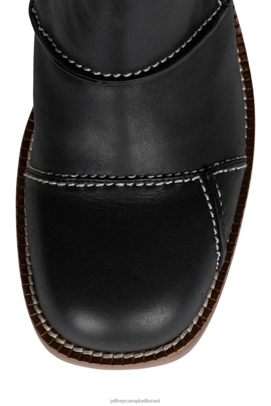 il Jeffrey Campbell abundnt-lc מגפי קרסול נשים ערימת פולנית בצבע שחור NN6N6531