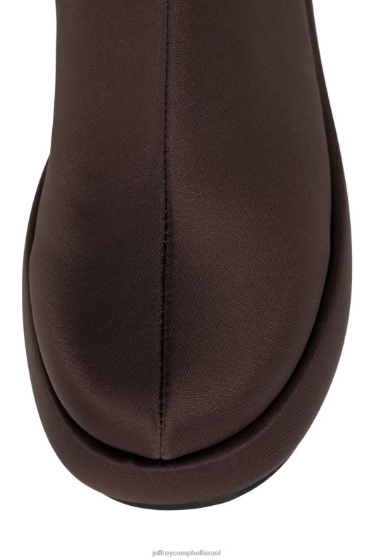 il Jeffrey Campbell alita-lo2 מגפי קרסול נשים ניאופרן חום כהה NN6N6627