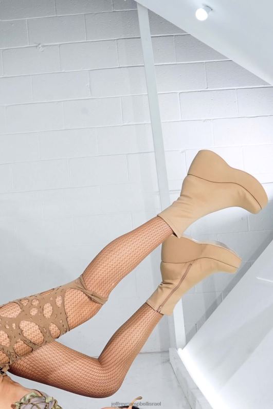 il Jeffrey Campbell alita-lo2 מגפי קרסול נשים ניאופרן עירום NN6N6640