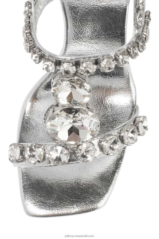 il Jeffrey Campbell anasta-lhh סנדל עם עקבים נשים כסף שקוף NN6N61577