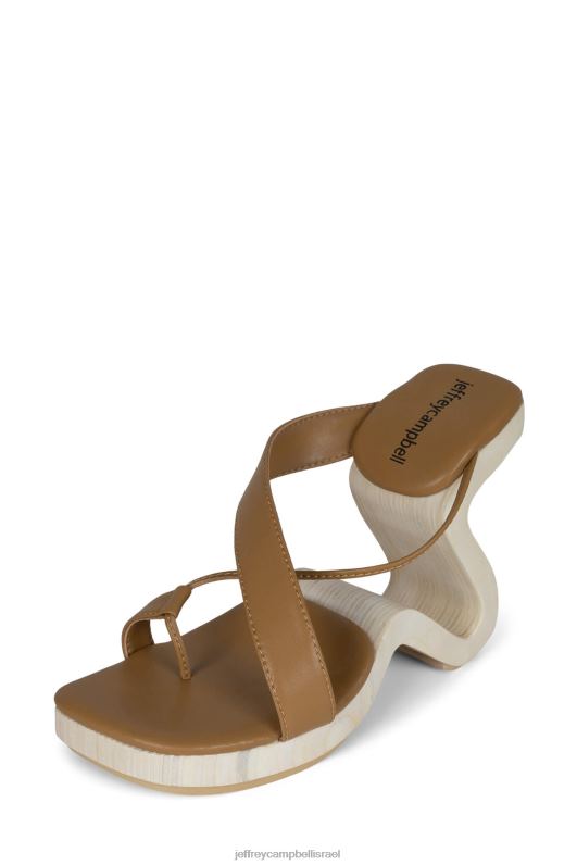 il Jeffrey Campbell arbelos סנדל עם עקבים נשים טִבעִי NN6N6113