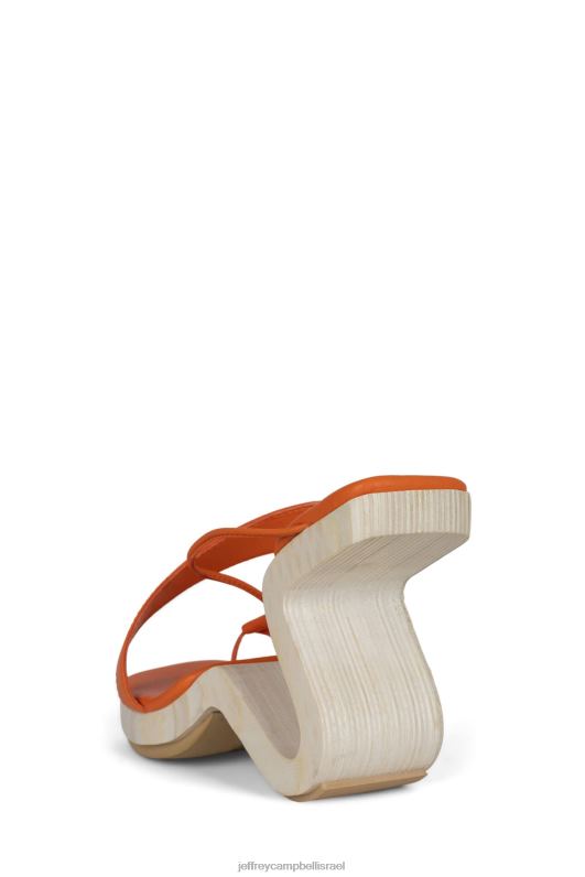 il Jeffrey Campbell arbelos סנדל עם עקבים נשים תפוז NN6N6114