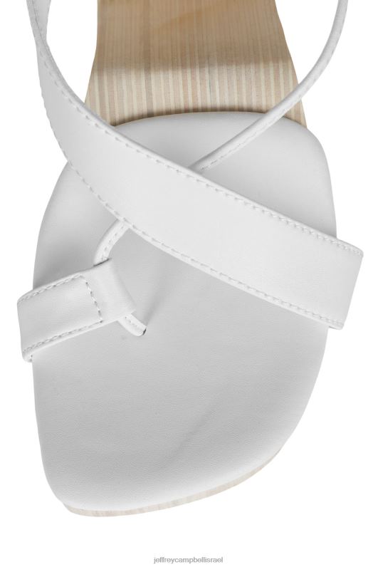 il Jeffrey Campbell arbelos סנדל עם עקבים נשים לבן NN6N6116