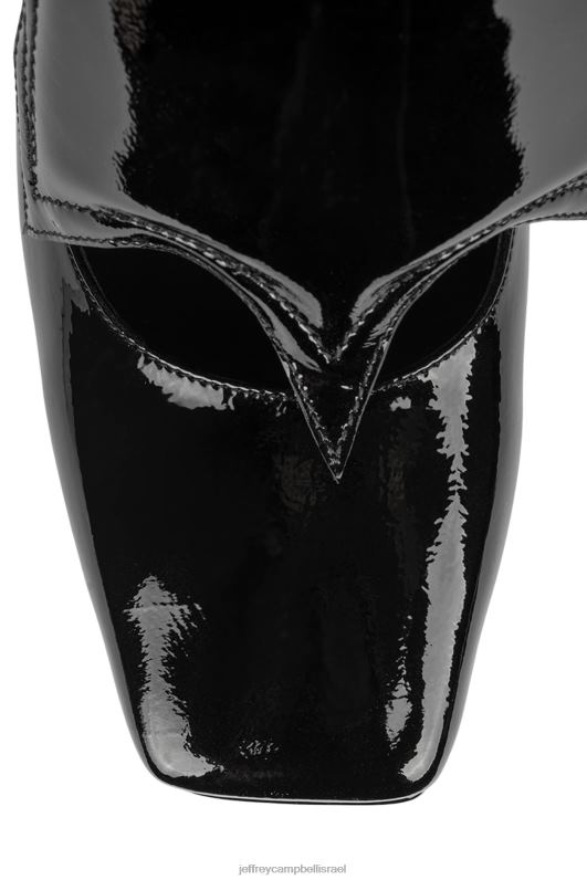 il Jeffrey Campbell batty-b משאבת פלטפורמה נשים פטנט שחור NN6N61274