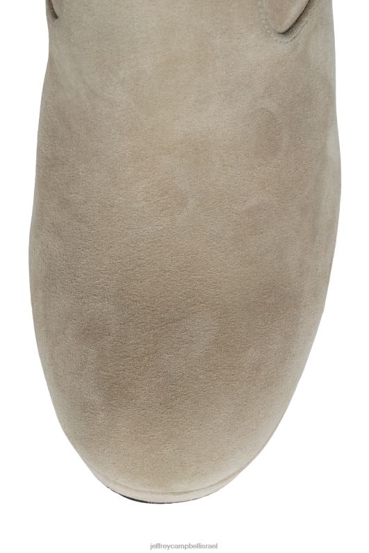 il Jeffrey Campbell brat-z מגפי קרסול נשים זמש בז' NN6N6565