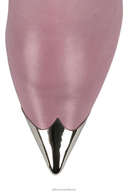 il Jeffrey Campbell אל-פאסו-פ מגפי קרסול נשים סגול cb שיער שחור לבן NN6N6348