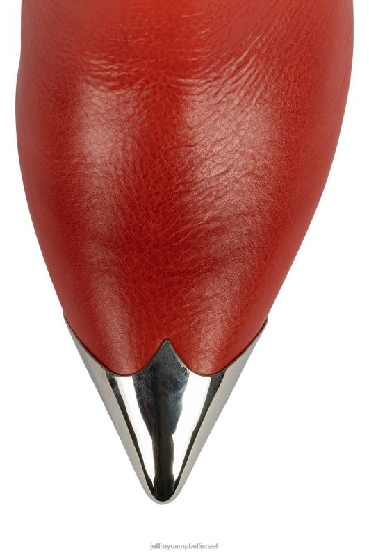 il Jeffrey Campbell אל-פאסו-פ מגפי קרסול נשים כתום cb בז' ברן זברה NN6N6349