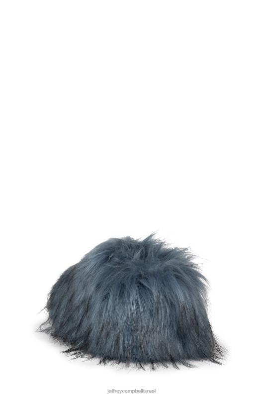 il Jeffrey Campbell cloggin-f פרד עם עקב נשים כְּחוֹל NN6N61733