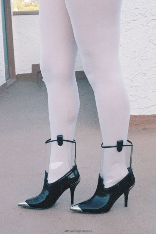 il Jeffrey Campbell elpaso-v מגפי קרסול נשים זהב שקוף NN6N6643