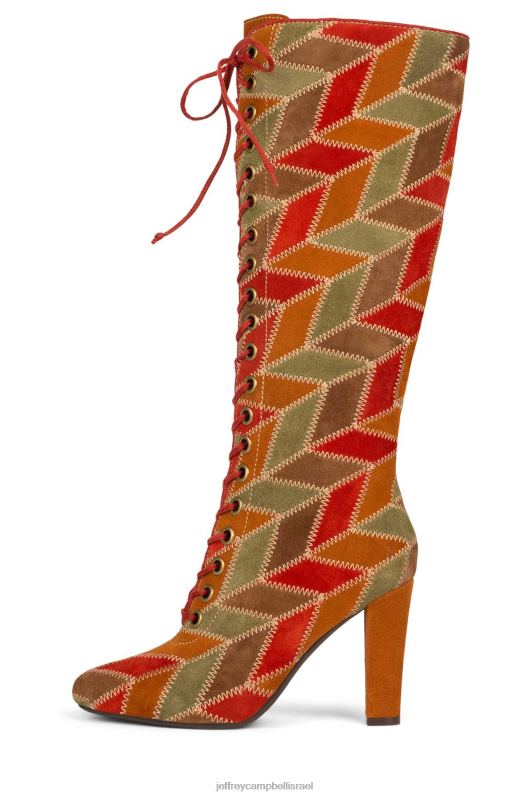 il Jeffrey Campbell epoque-pw מגפיים מברך עד ירך נשים מולטי זמש ניטרלי NN6N6822