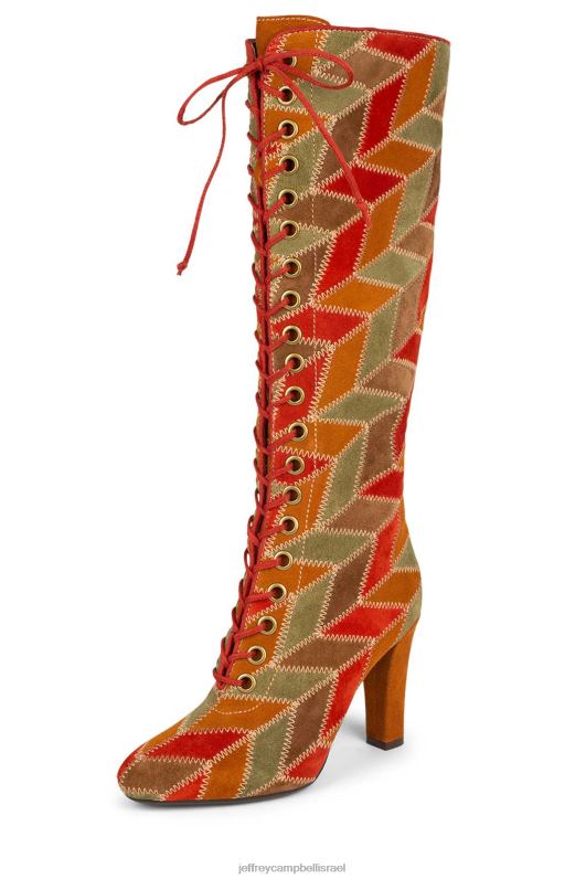 il Jeffrey Campbell epoque-pw מגפיים מברך עד ירך נשים מולטי זמש ניטרלי NN6N6822